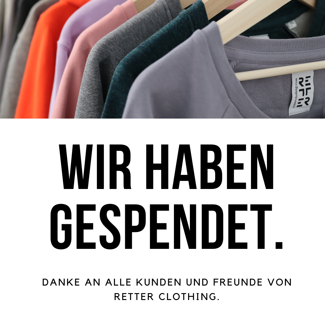 Wir haben gespendet!